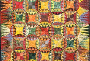 2019 First Place-Medium Pieced by Two or More-Colors of Autumn-Sharon Beidler/Quilt Expressions