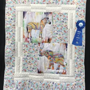 2022 FIRST PLACE-Youth-Zebra Quilt-Amelia Kluckhohn