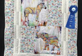 2022 FIRST PLACE-Youth-Zebra Quilt-Amelia Kluckhohn