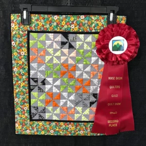 2022 SECOND PLACE-Miniature Quilts-Summer Breeze-Madeline Trainor