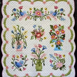 2nd Place - Applique by One; 