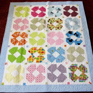 flower block quilt