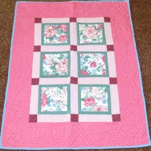 pink quilt