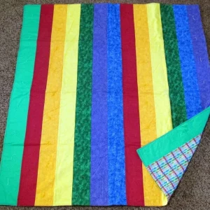 rainbow quilt