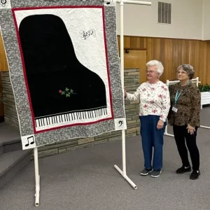 Grand Piano made by Ila Vermulen, and Kattie Payne