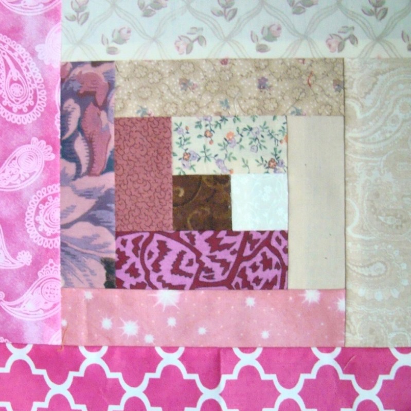 July 2018 Quilters’ Runway “Log Cabin”