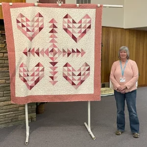 Quilted Hearts by Kathy England