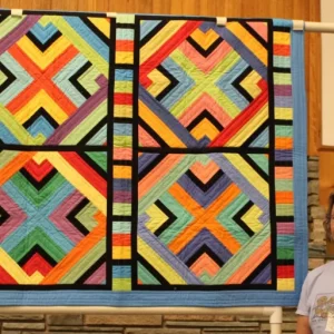 Margie Braach made Leo's Quilt from the 
