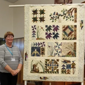 Marilyn Himes made and quilted 